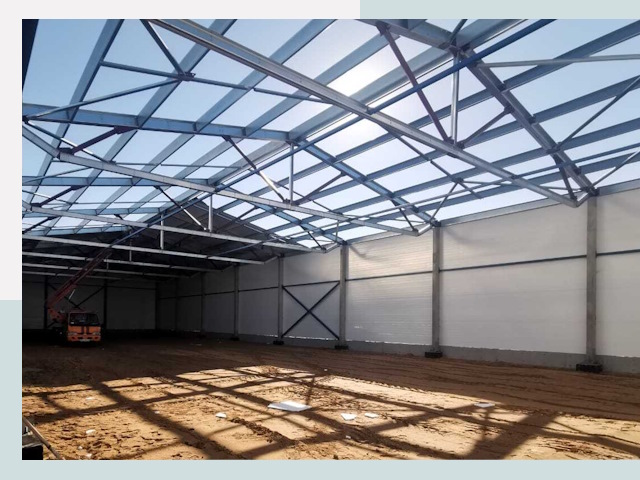 Строительство сенохранилищ в Энгельс