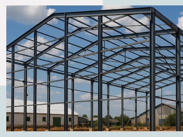 Быстровозводимые ангары от СтальСтрой-Энг по цене 640 руб.