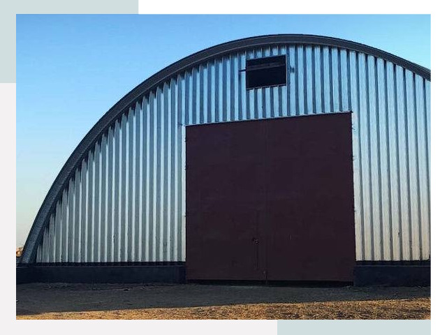 Бескаркасные ангары в Энгельс