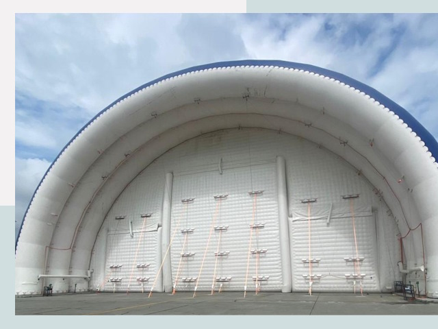 Пневмокаркасные ангары от СтальСтрой-Энг по цене от 640 руб.