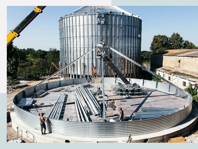 Силосы для зерна в Энгельс от 640 руб. - Надёжное хранение