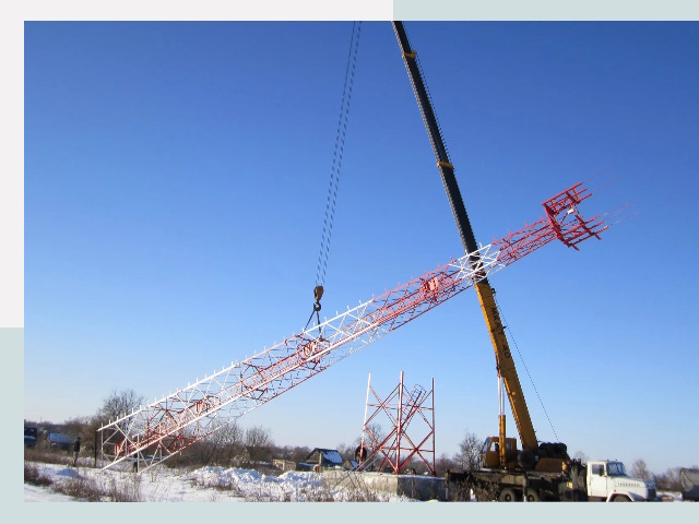 Строительство башен связи в Энгельс от 640 руб.