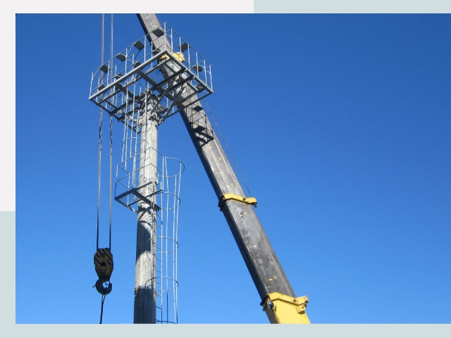 Монтаж осветительных мачт в Энгельс от 640 руб.