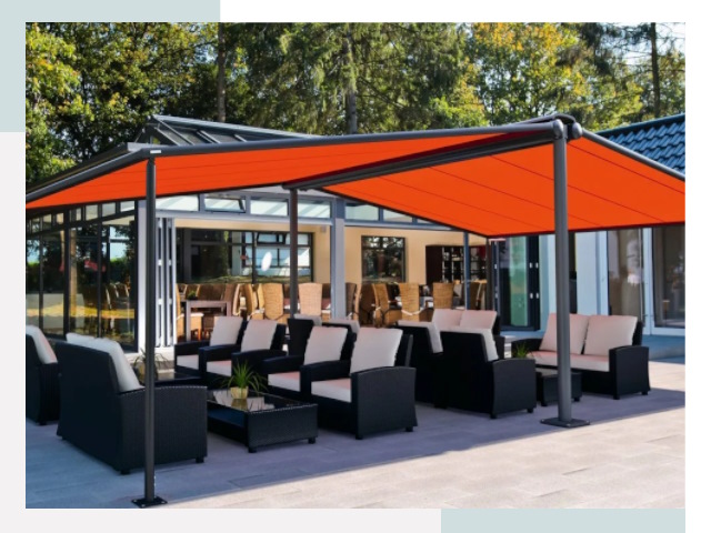 Навесы для кафе и ресторанов в Энгельс