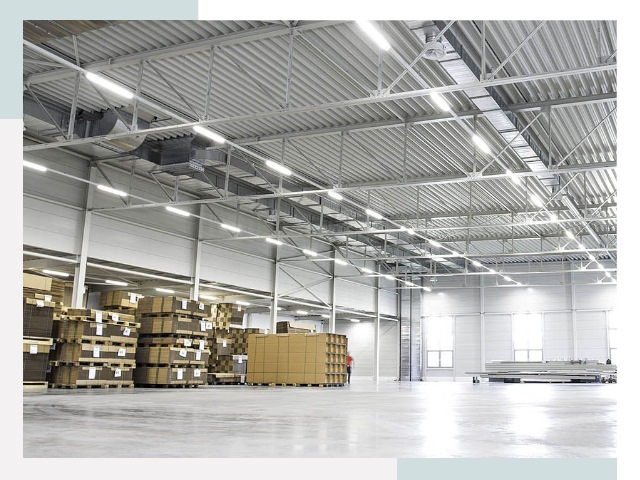 Освещение ангаров в Энгельс