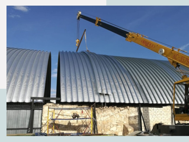 Реконструкция ангаров в Энгельс от 640 руб.