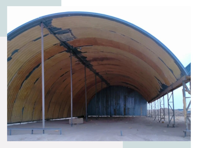 Реконструкция ангаров в Энгельс