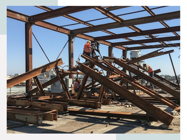 Демонтаж металлоконструкций в Энгельс от 640 руб.